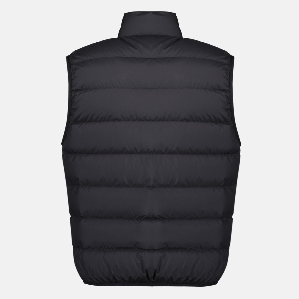Vestes Doudoune sans manches Contrin noir Moncler Noir Homme