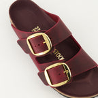 Zapatos abiertos Claquettes Arizona Birkenstock Burdeos Femme