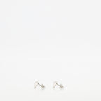 Bijoux Boucles d'oreilles Medusa Versace Argenté Femme