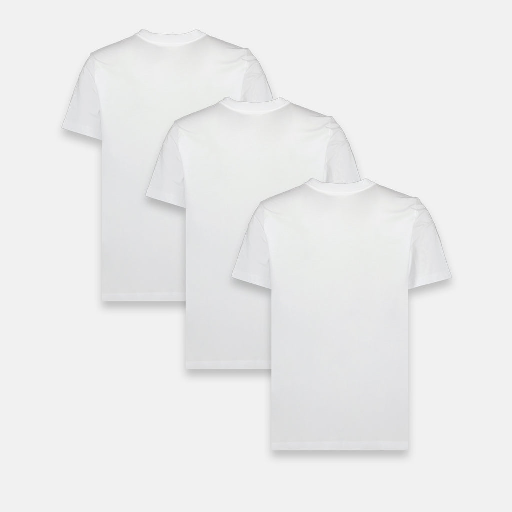 T-shirt Set di T-Shirt con Logo Moncler Bianco Homme