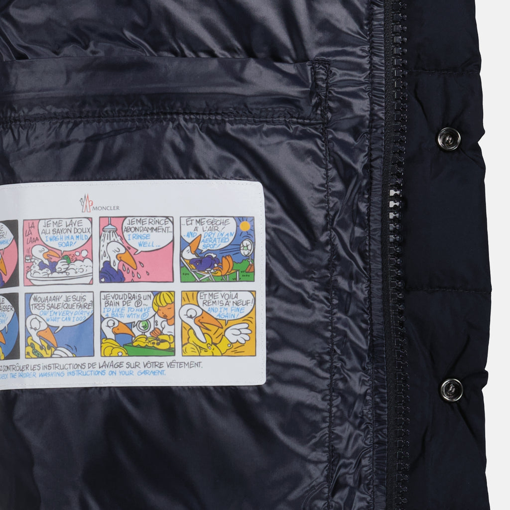 Vestes Doudoune sans manches Tibb bleu marine Moncler Bleu foncé Homme