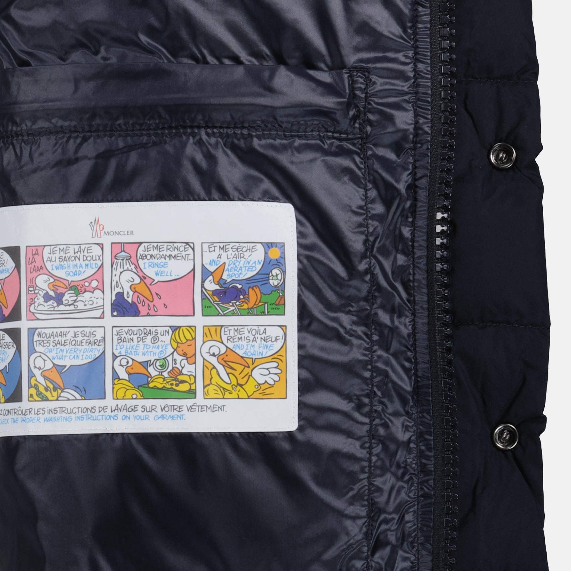 Vestes Doudoune sans manches Tibb bleu marine Moncler Bleu foncé Homme
