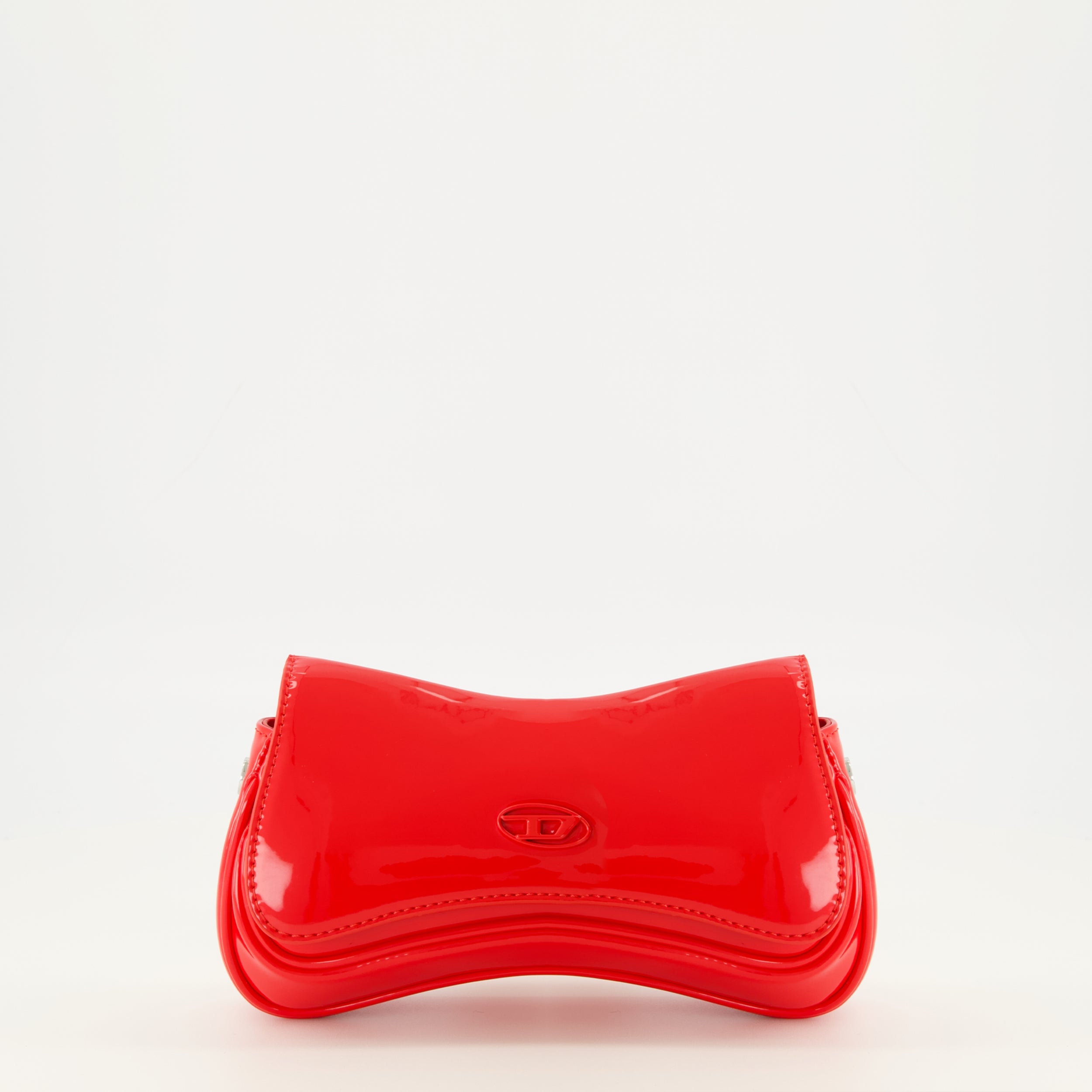 Image de l'article Sac Play petit rouge de la marque Diesel pour Femme - Saison Printemps-Été 2026 - Vue de Face