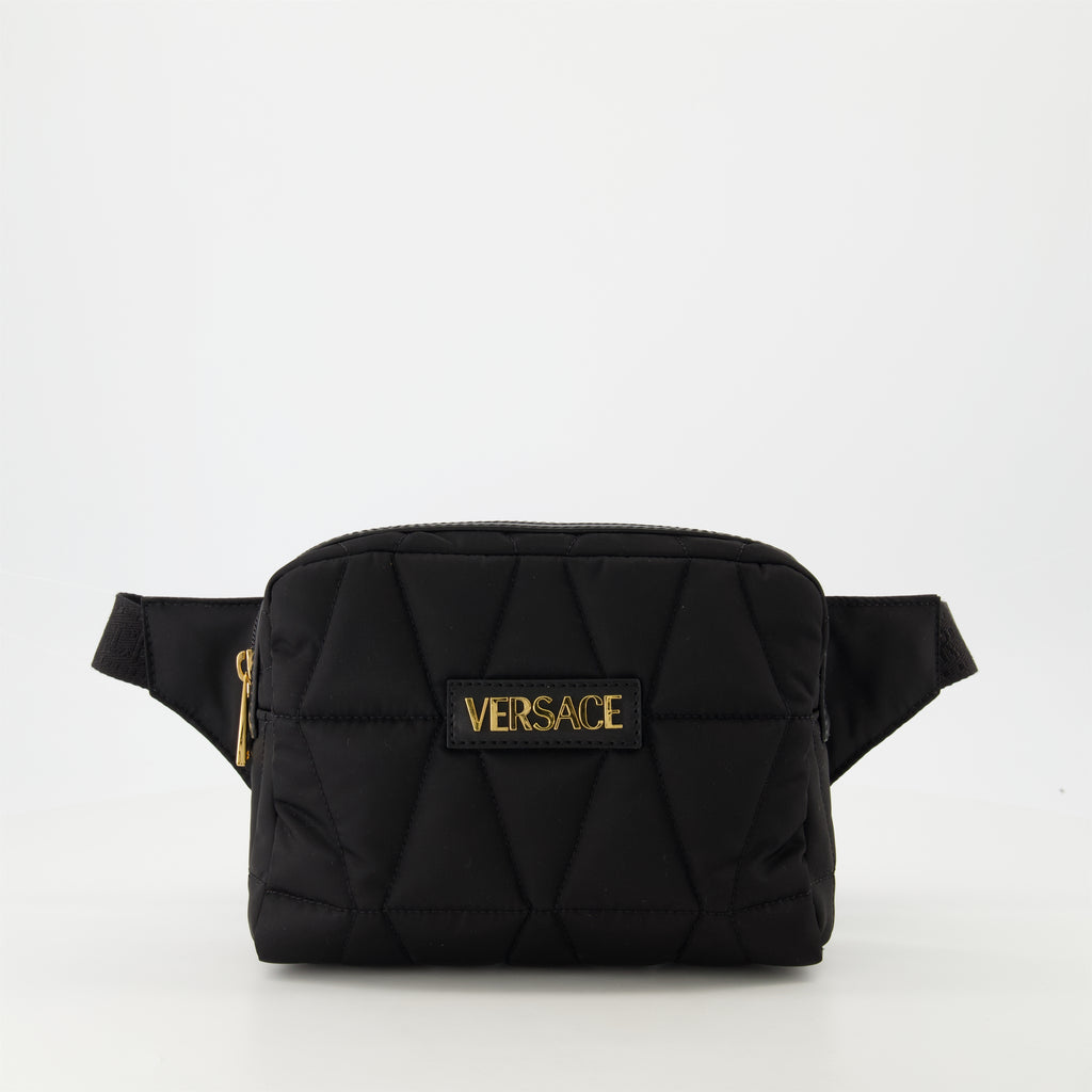 Bolsas de cinto Saco de Cintura em Nylon Versace Preto Homme