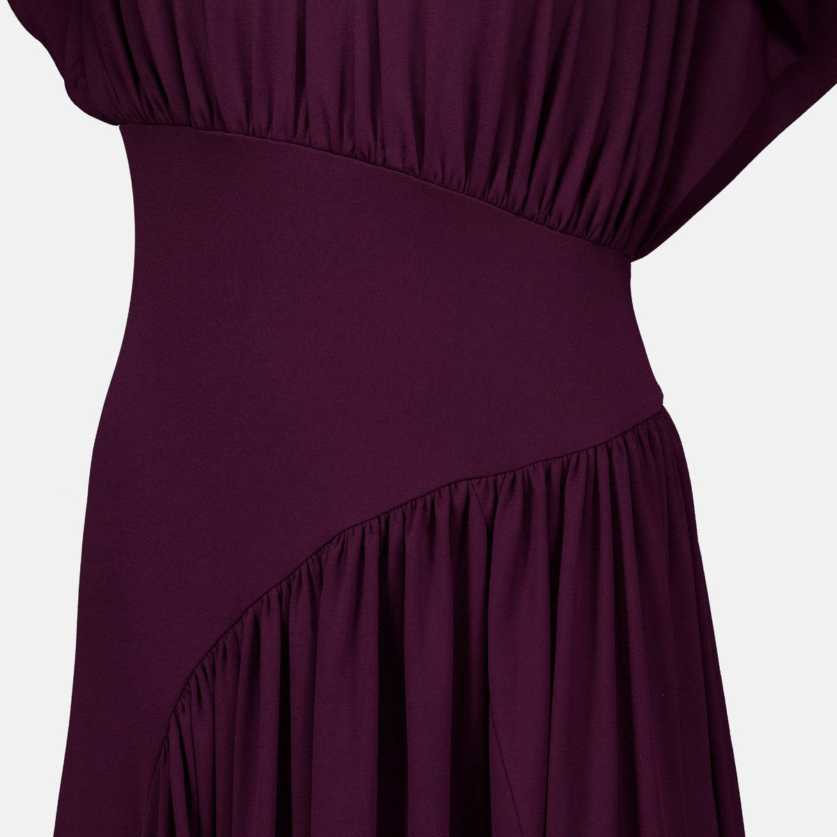 Robes Asymmetrical Long Dress Rabanne Violet Femme