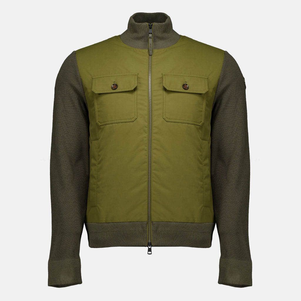 Vestes Kaki Strickcardigan Moncler Kaki Homme