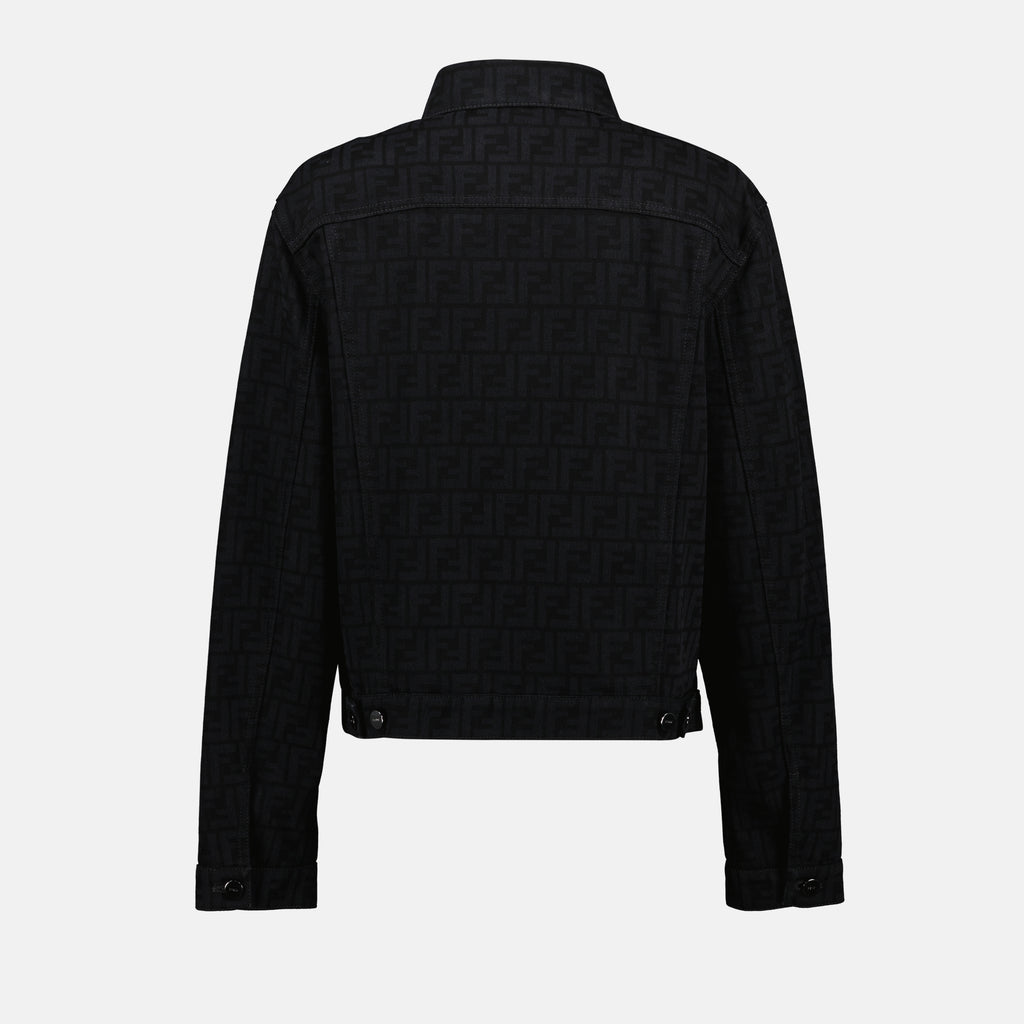 Jaquetas Veste en jean FF Fendi Preto Femme