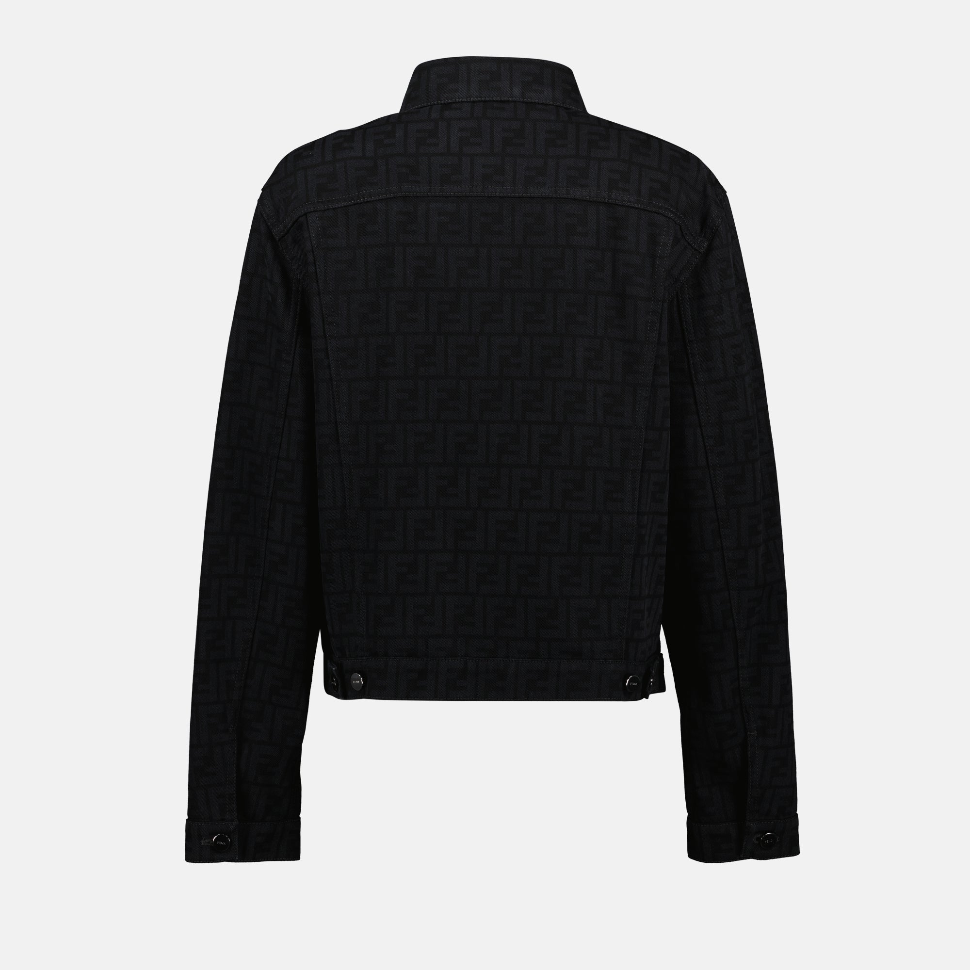 Jaquetas Veste en jean FF Fendi Preto Femme