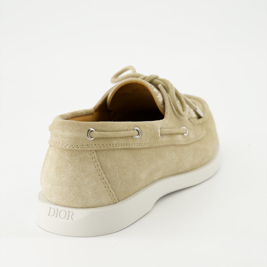 Chaussures de ville Chaussures bateau Granville Dior Beige Homme
