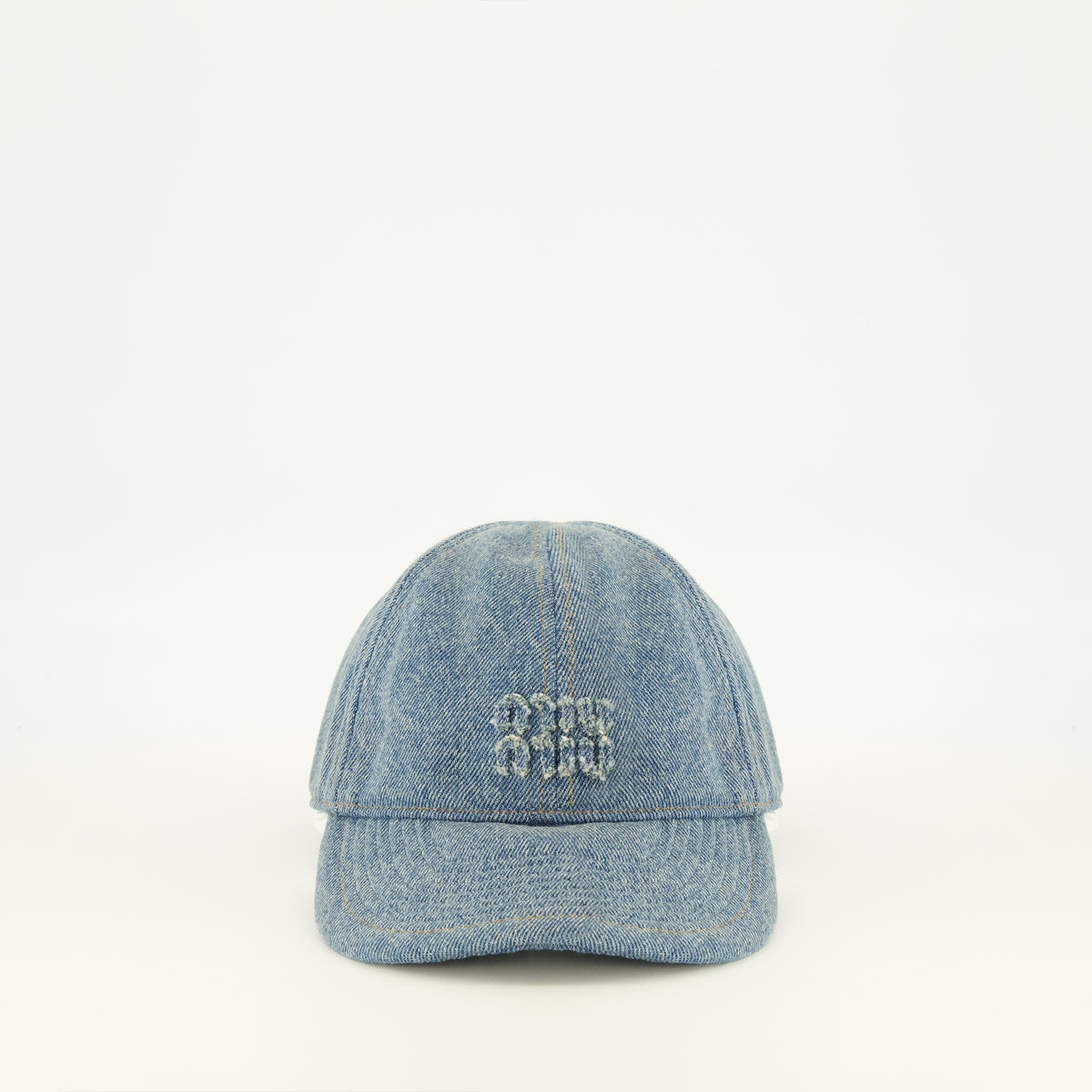 Chapeaux, casquettes et bonnets Casquette en denim Miu Miu Bleu Femme