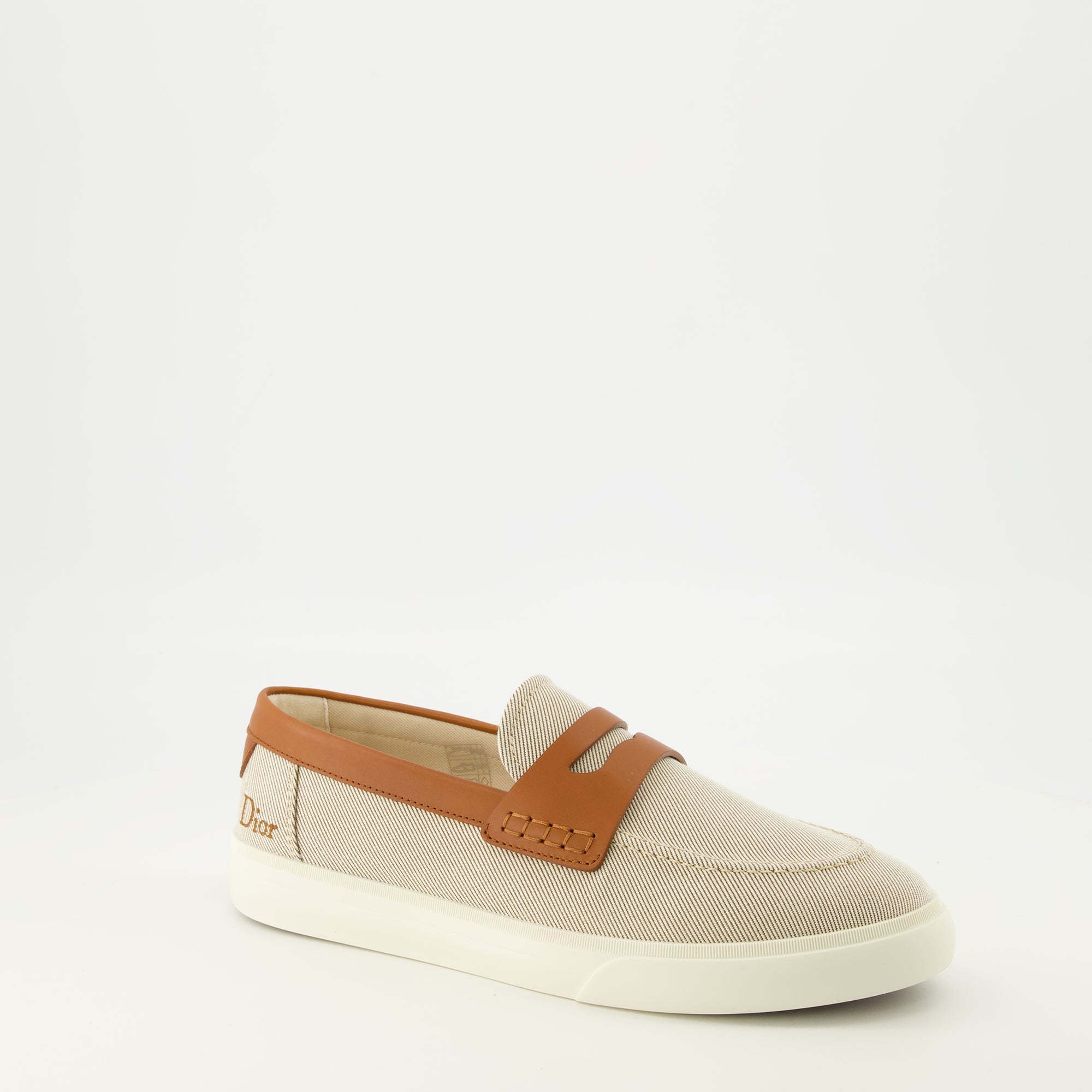 Mocassins Mocassini Chester Dioriviera Beige Dior Beige Homme