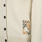 Maille Cardigan Cavalier beige Burberry Beige Femme