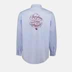 Hemden Slogan Shirt Drole De Monsieur Blau Homme