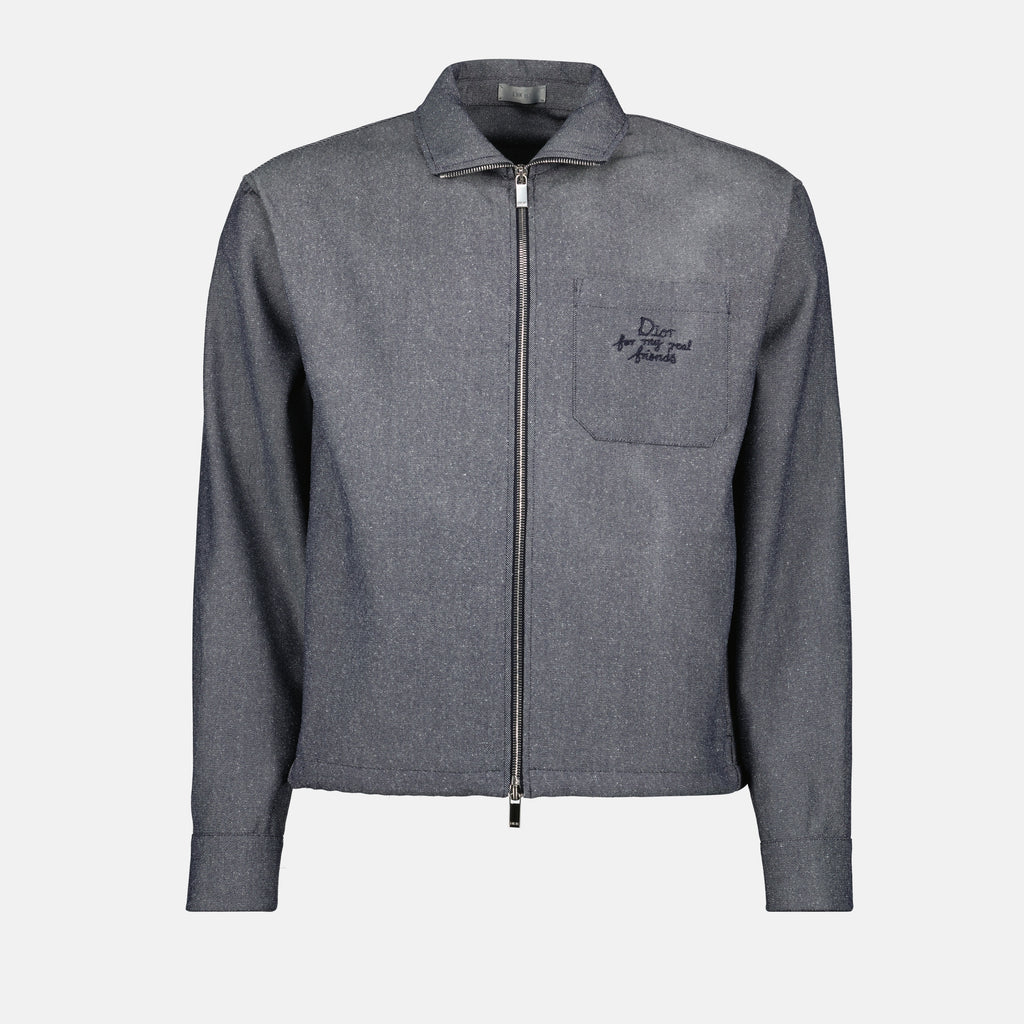 T-Shirts Dior und Hylton Nel Jacke Dior Grau Homme