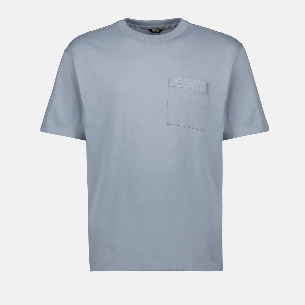T-shirts T-shirt Fantome Pocket K-Way Gris Homme