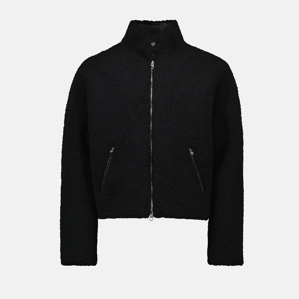 Vestes Bomber en molleton Courrèges Noir Homme
