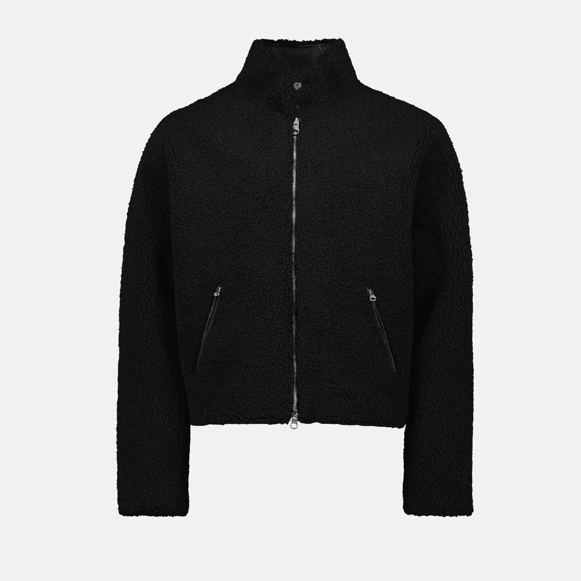 Vestes Bomber en molleton Courrèges Noir Homme
