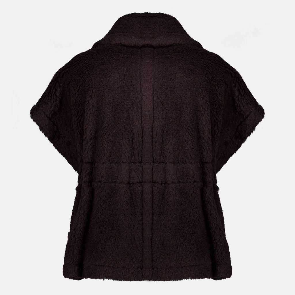 Vestes Capa Teddy Marrón Max Mara Marron Femme