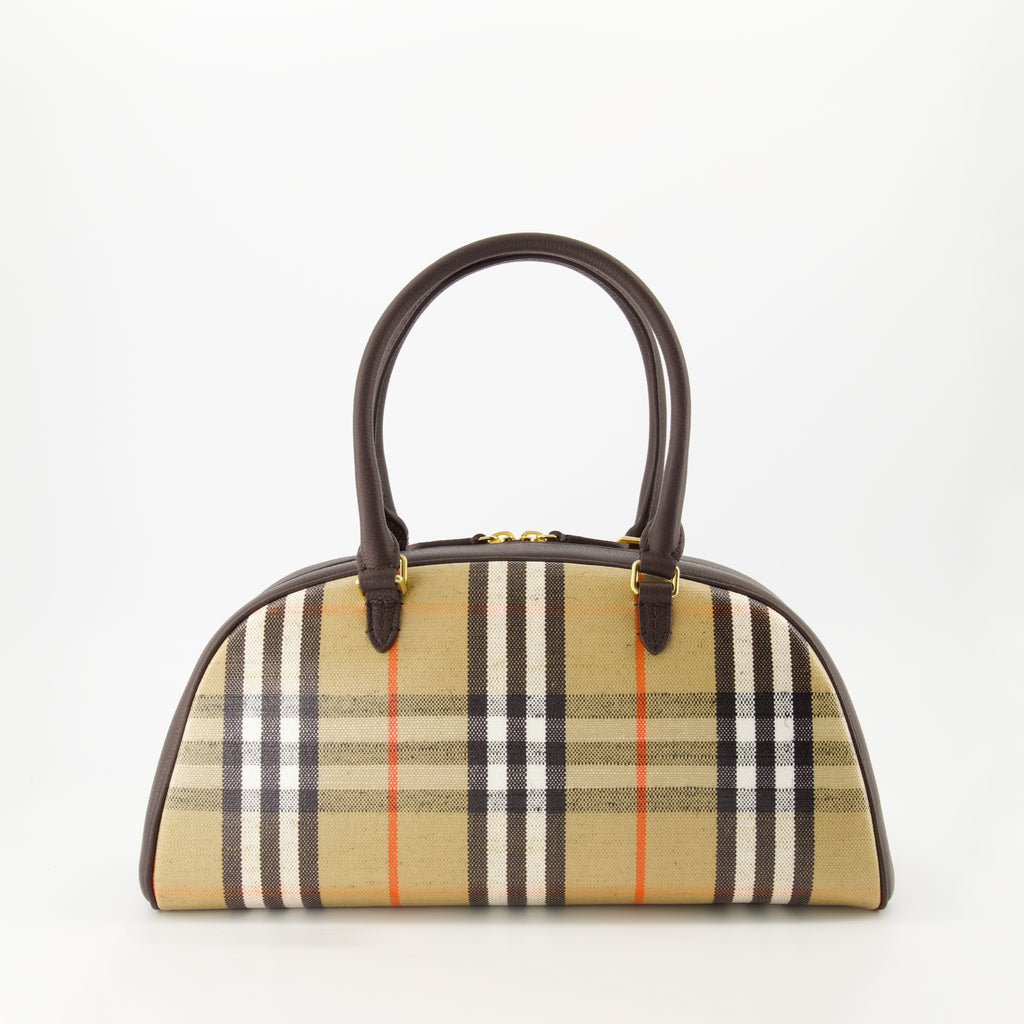 Sacs à main et épaule ボウリング ハイランド バッグ Burberry Beige Femme