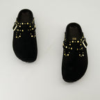 Chaussures ouvertes Mules Boston Birkenstock Noir Femme