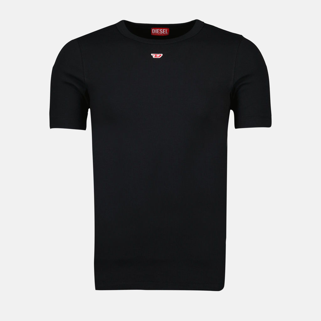 Camisetas Camiseta D-Ribber-N Diesel Negro Homme