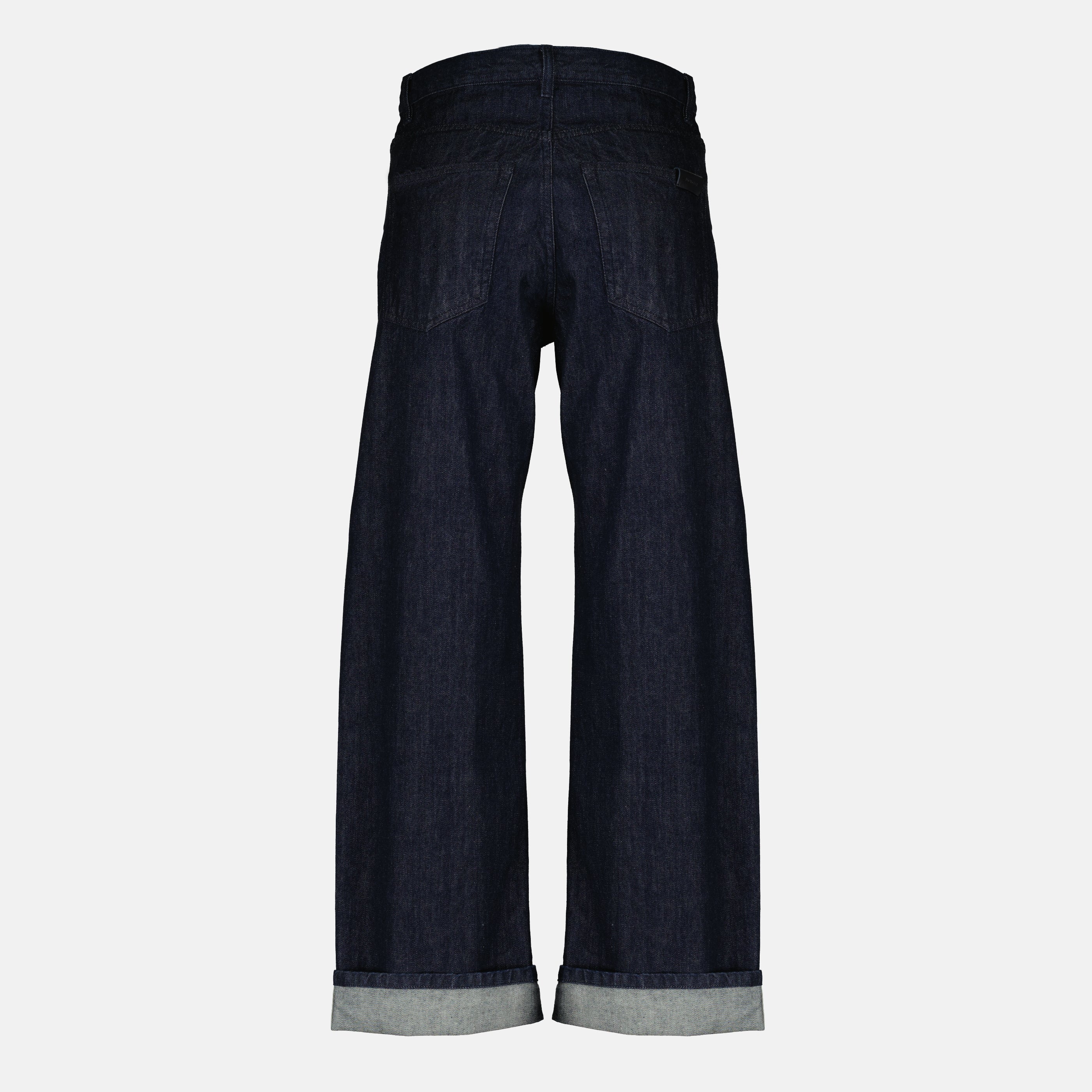 Pantalons 블루 진 Moncler Bleu Femme