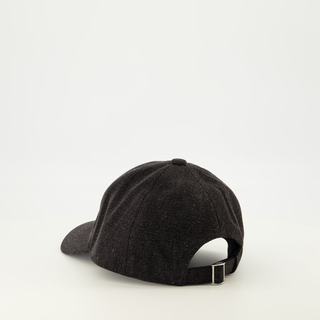 Chapeaux, casquettes et bonnets ブラックデニムのファニーハット Drole De Monsieur Noir Homme