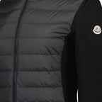Image de l'article Cardigan bi-matière de la marque Moncler pour Femme - Saison Automne-Hiver 2025 - Vue détaillée_3