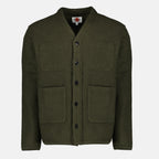 Image de l'article Cardigan Seijii en laine de la marque Japan Rag pour Homme - Saison Automne-Hiver 2025 - Vue de Face