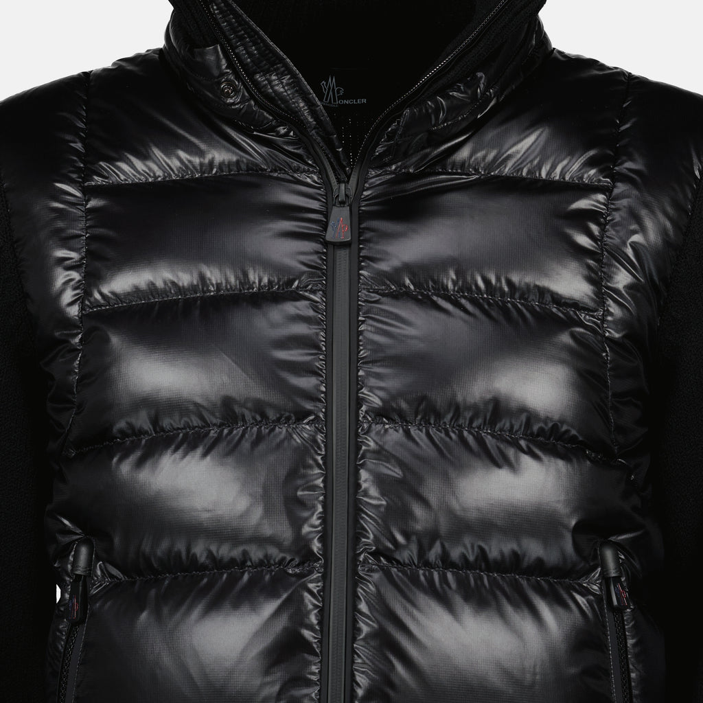 Image de l'article Cardigan zippé en laine de la marque Moncler Grenoble pour Homme - Saison Automne-Hiver 2025 - Vue détaillée_1