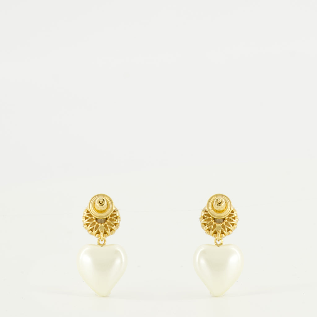 Bild des Produkts Vlogo Herz Gold Ohrringe von Valentino Garavani für Frauen - Frühlings-Sommer-Saison 2026 - Rückansicht