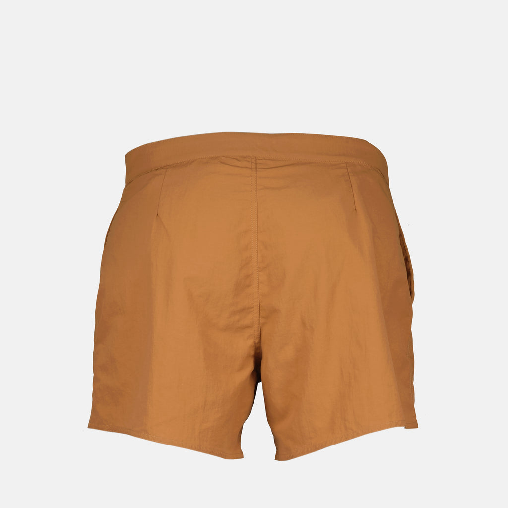 Beachwear Short de bain Saint Laurent Marron Homme