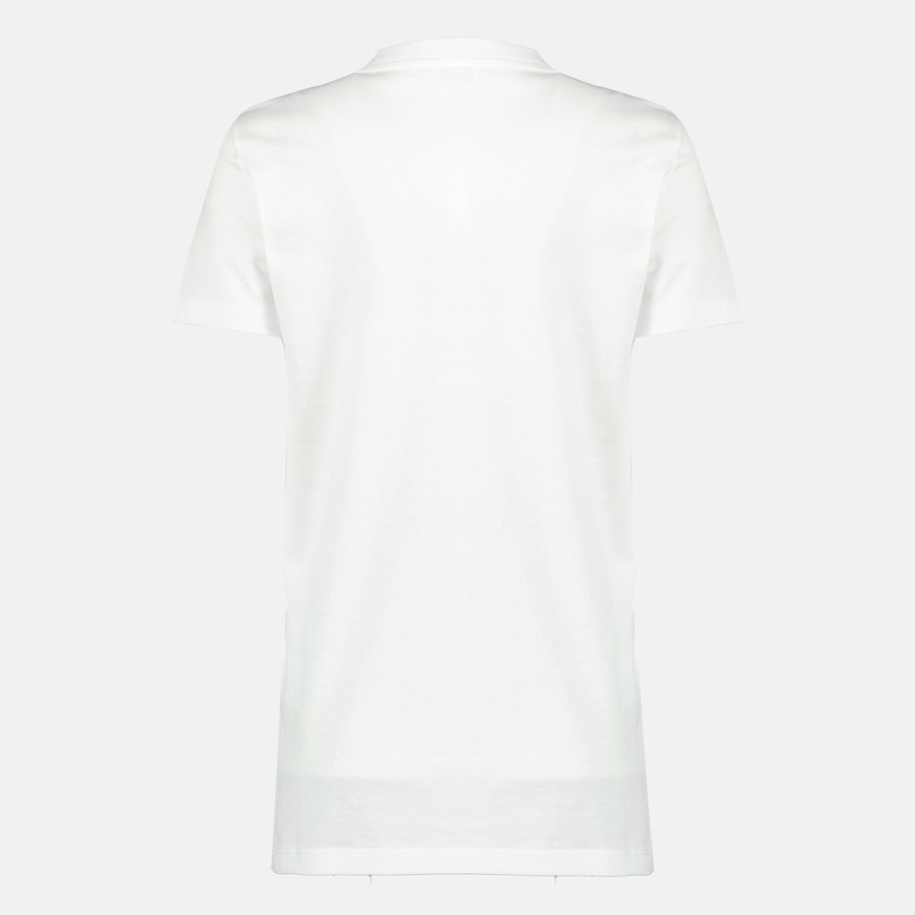 Imagem do artigo T-shirt em algodão branco estampado da marca Max Mara para Mulheres - Coleção Primavera-Verão 2026 - Vista Traseira