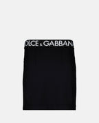 Jupes F4CEPT FUUBD n0000 black Dolce & Gabbana Noir Femme