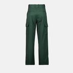 Calças Calças Cargo de Lã Drole De Monsieur Verde Homme