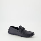 Mocassins Loafer Odéon Dior Azul escuro Homme