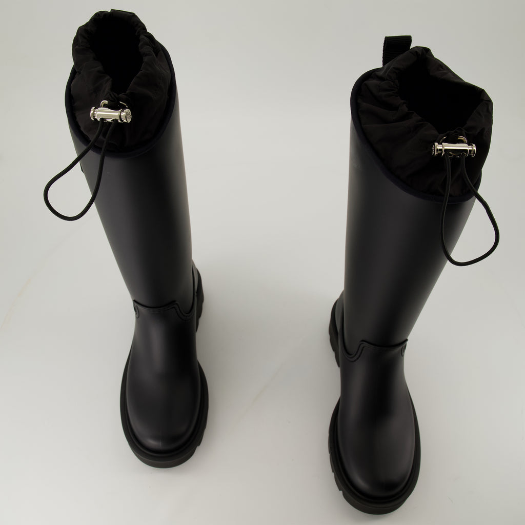 Boots Kickstream Rain Boots Moncler Black Femme