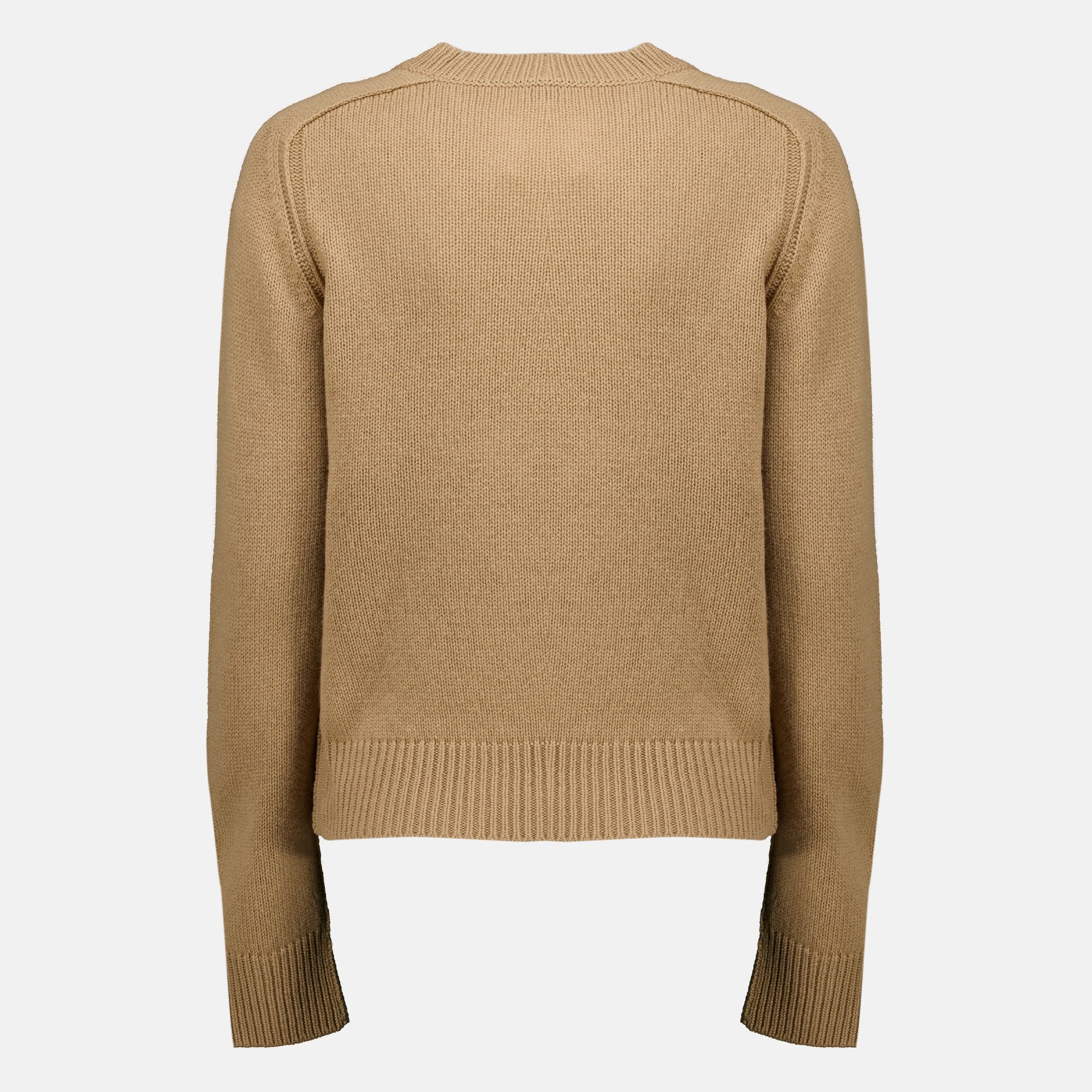 Maille 브라운 울 스웨터 Burberry Beige Femme