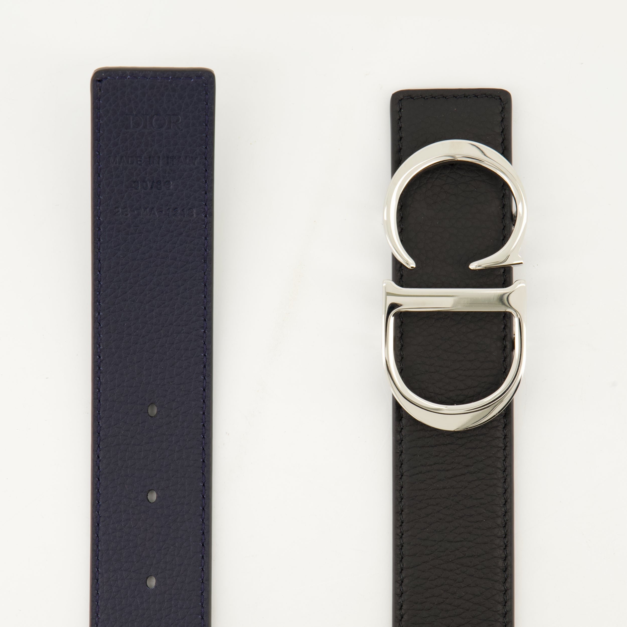 Cinturones Ceinture CD réversible Dior Negro Homme