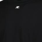 T-shirts T-Shirt oversize Courrèges Noir Homme