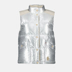 Vestes Doudoune sans manche Pinchot Moncler Grenoble Argenté Femme