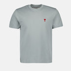T-shirts T-shirt Ami de coeur Ami PARIS Blue Unisex