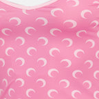 Robes Mini robe Moon rose Marine Serre Rose Femme