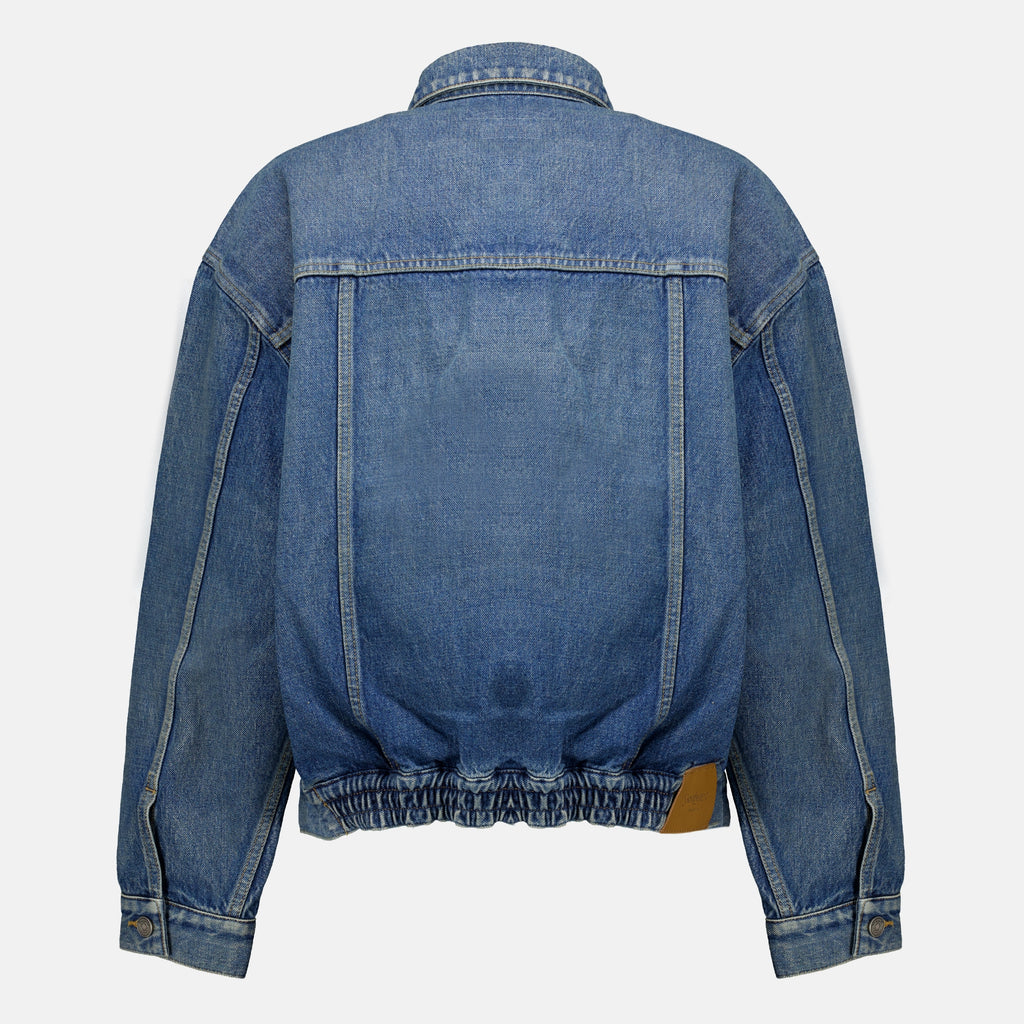 Vestes Blue Denim Jacket Saint Laurent Bleu Femme