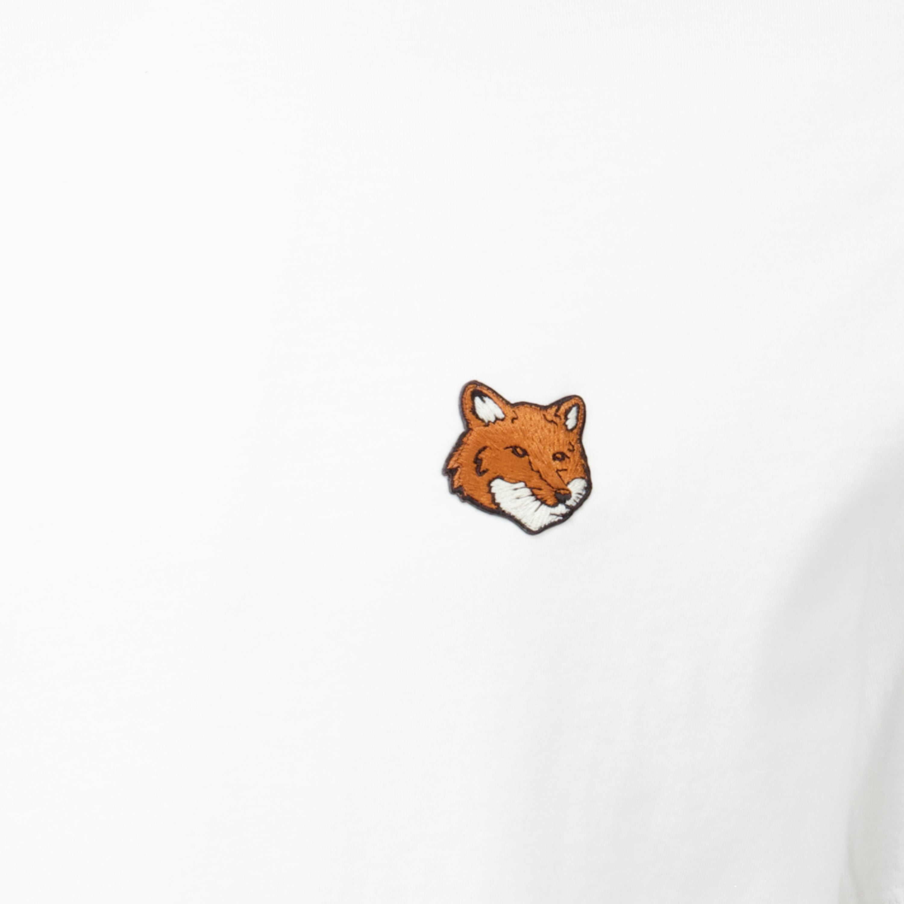 T-shirts T-shirt Fox blanc Maison Kitsune Blanc Homme