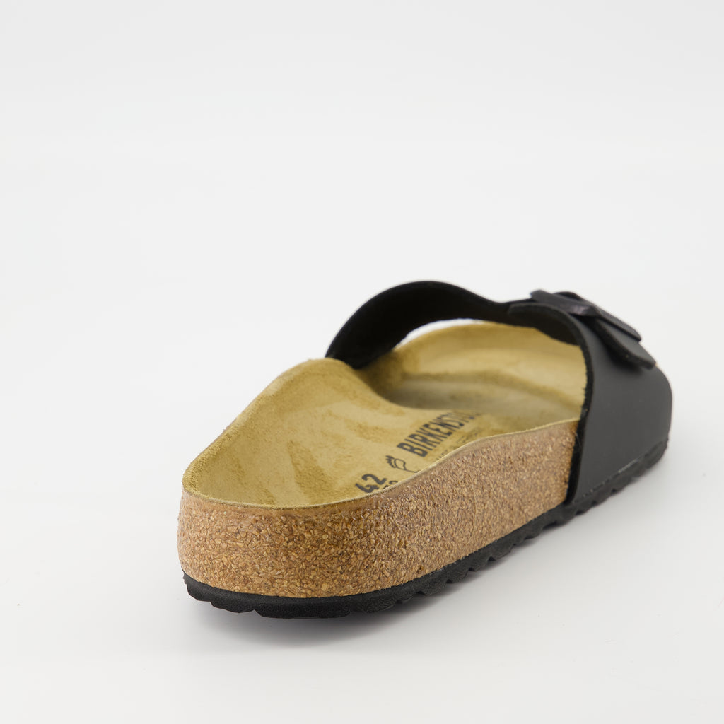 Chaussures ouvertes Sandales Madrid Birkenstock Noir Homme