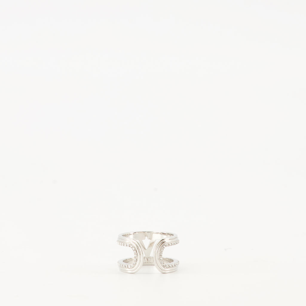 Image de l'article Bague Ovalette de la marque Valentino Garavani pour Femme - Saison Automne-Hiver 2025 - Vue de Dos