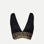 Beachwear Haut de maillot triangle Versace Noir Femme