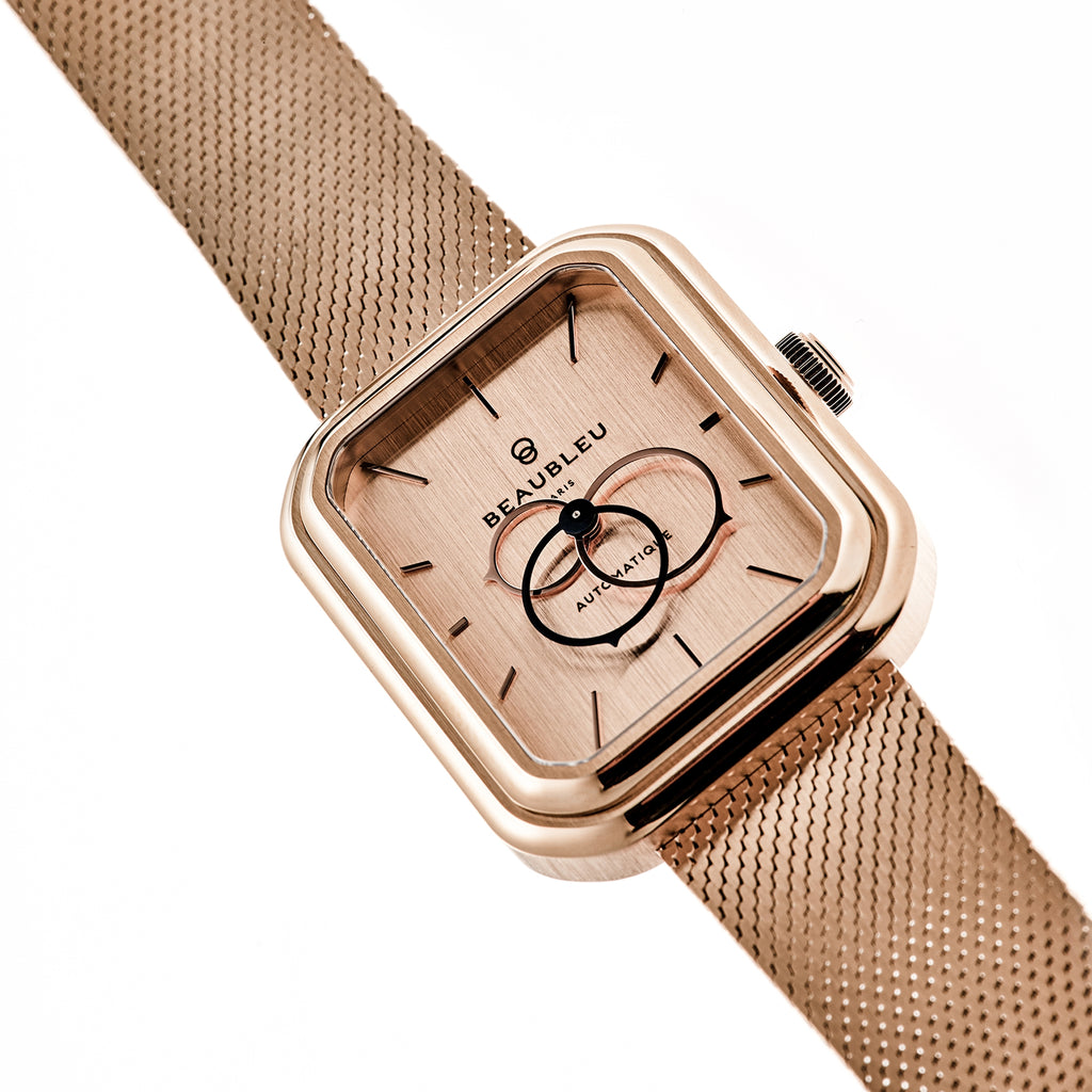 Bijoux Reloj de Pulsera Ecce Figura Sienna Acero Rosa Dorado Beaubleu Doré Unisexe