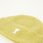 Chapeaux, casquettes et bonnets Ami de coeur Beanie Ami PARIS Jaune Unisexe